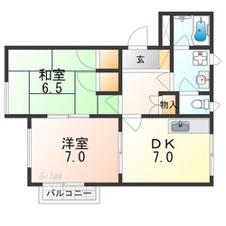 メゾン市川の物件間取画像